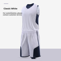 Men’s Basketball Team Set Breathable Training Uniform